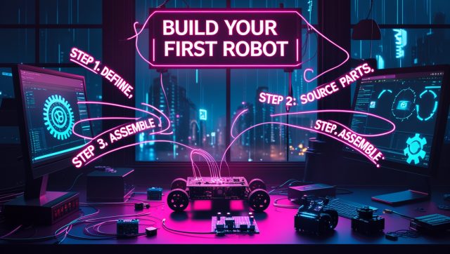 Build Your First Robot – Beginner-friendly guide to creating DIY robots with Arduino and 3D mapping sensors like Focus3D in 2025
