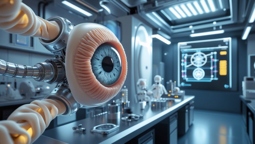 MIT’s biohybrid soft robotics artificial muscles mimicking the human iris under light stimulation