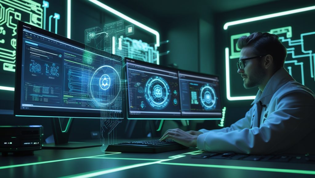 NVIDIA DGX Spark and DGX Station personal AI computers powering next-gen AI workflows.