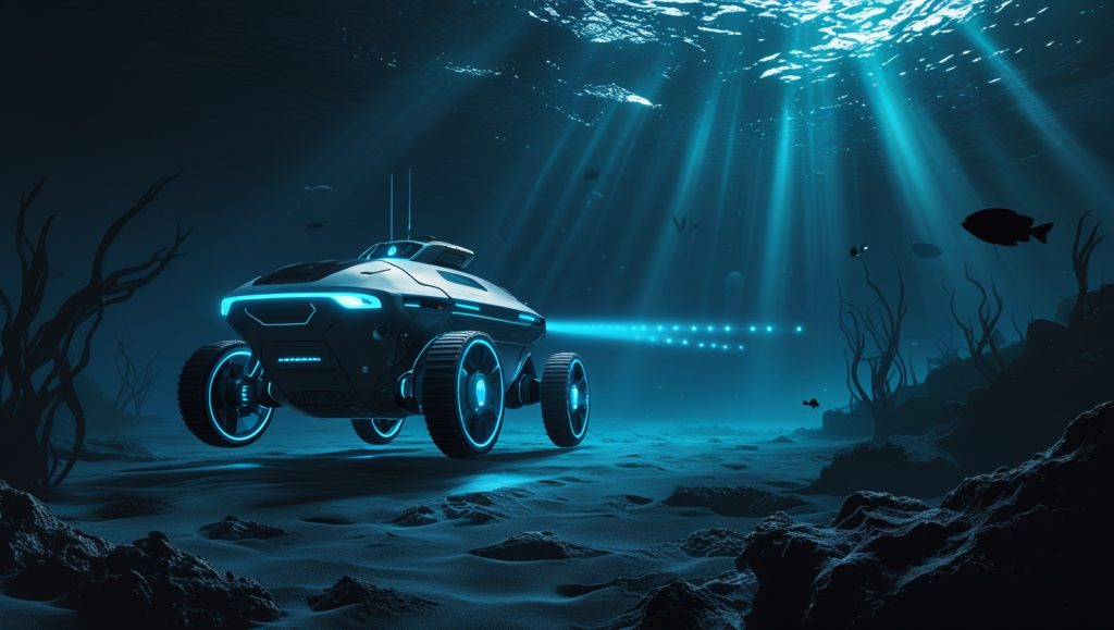 Untethered deep-sea robots exploring ocean depths