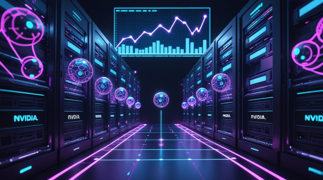 autonomous AI systems market growth 2026 — NVIDIA and Amazon leading agentic AI agent deployment across enterprise data center infrastructure