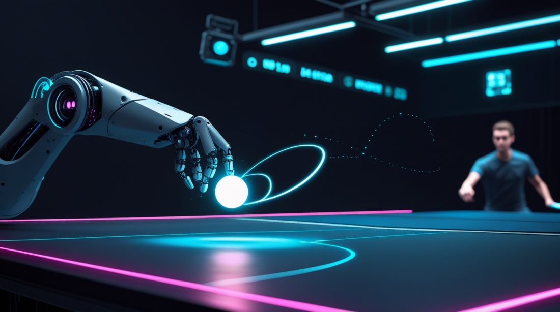 Sony Project Ace's sim-to-real robot training