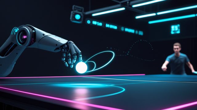 Sony Project Ace's sim-to-real robot training