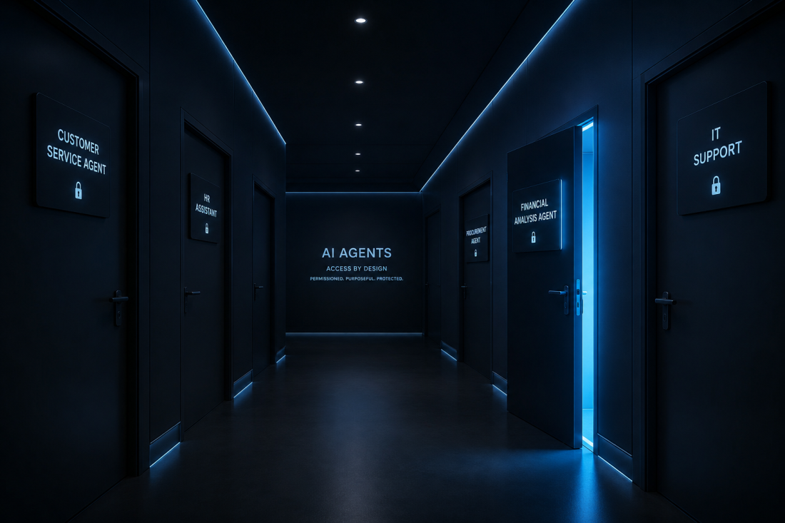 Persona AI agents are spreading for liability reasons, not personality—controlled, permissioned access for AI agents.