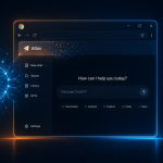 The OpenAI Atlas shutdown is a lesson in what browsers actually cost—a Chrome window absorbing the fading Atlas browser, symbolizing the integration of features into a larger platform.