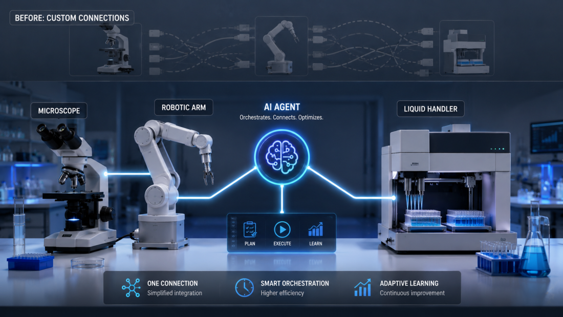 "Model Hardware Standard connecting AI agents to lab and manufacturing equipment"