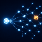Concentration risk in a connected AI network with one cracked node