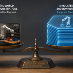 "Synthetic robot training data balancing against real-world demonstration data"